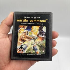 Missile Command (Atari 2600, 1981) Cartridge only.*